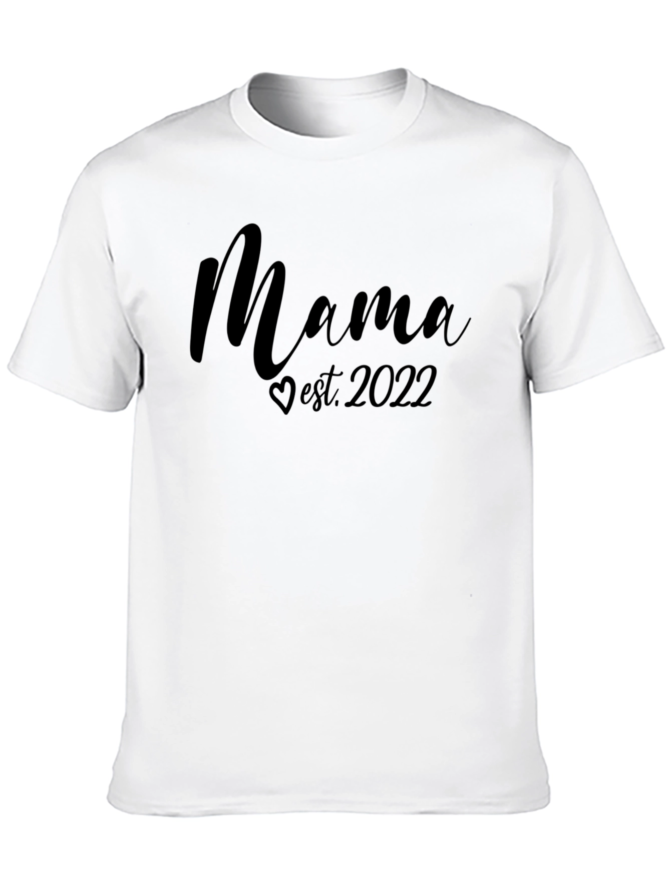 Mama Est. 2022 T-Shirt - New Mom Gift