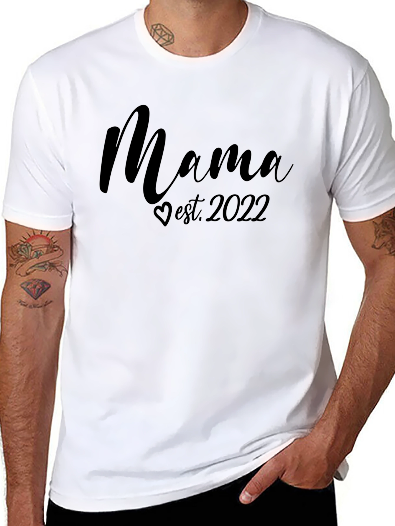 Mama Est. 2022 T-Shirt - New Mom Gift
