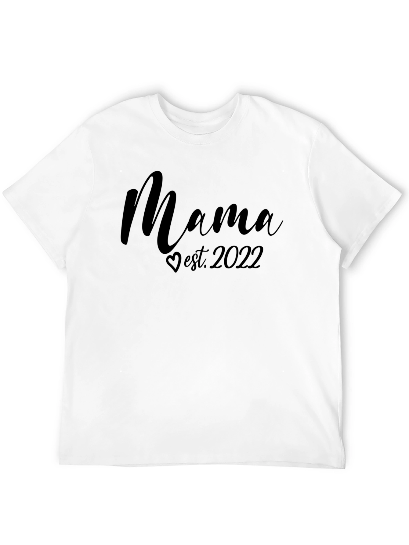 Mama Est. 2022 T-Shirt - New Mom Gift