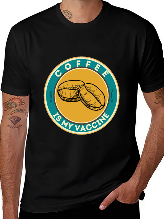 Coffee Is My Vaccine Graphic T-Shirt