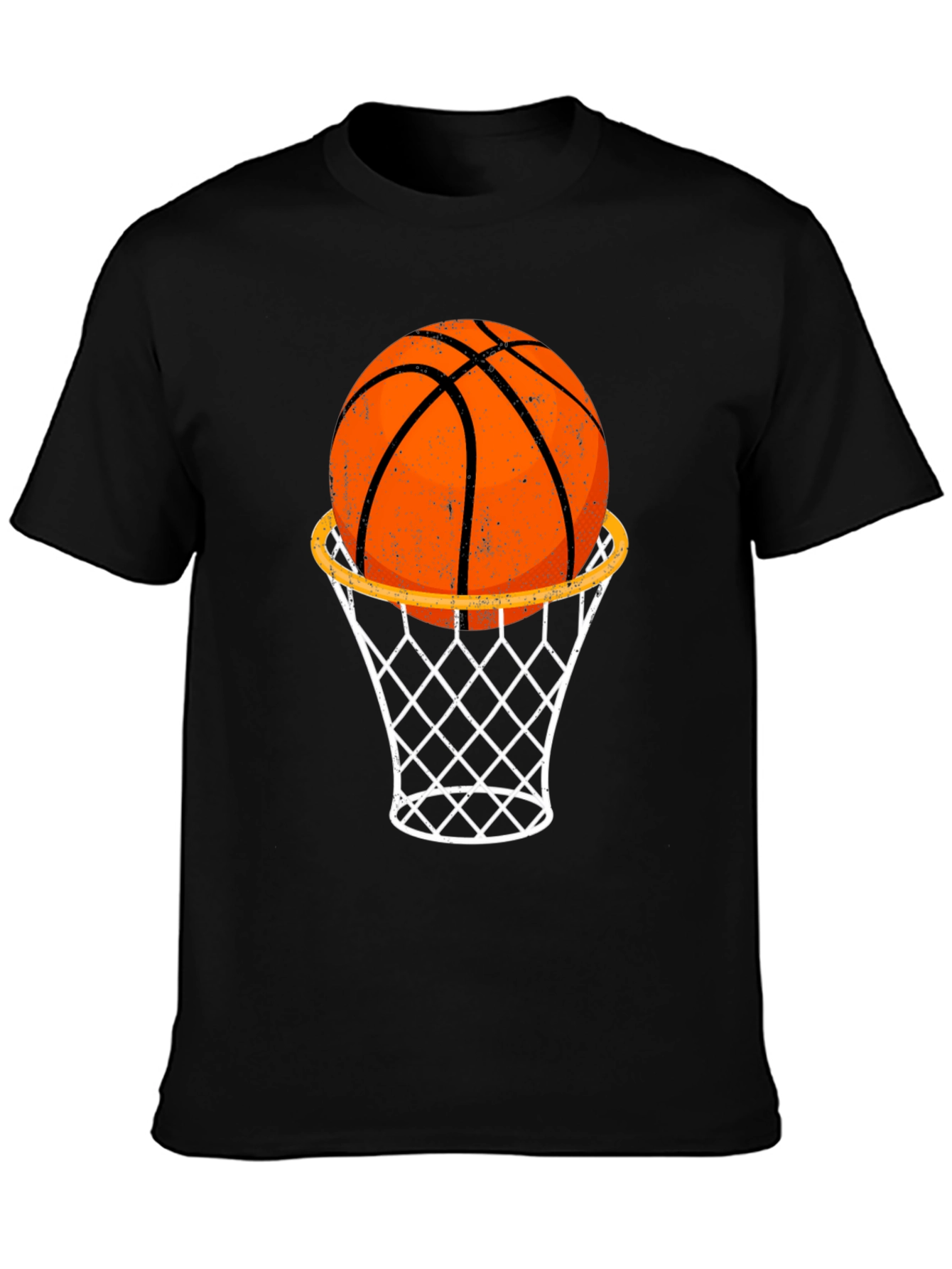 Basketball Hoop Graphic T-Shirt - Stylish & Comfortable