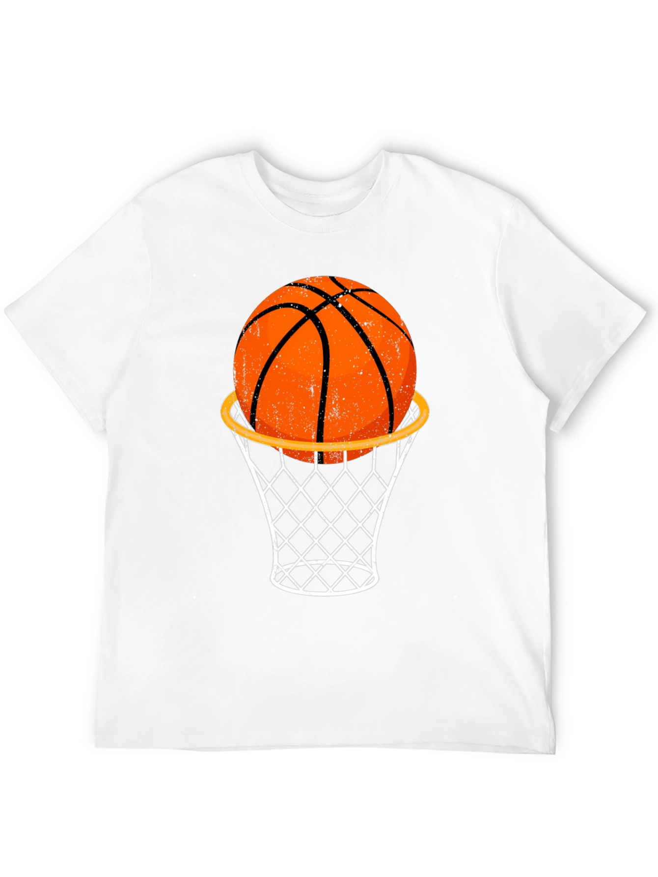 Basketball Hoop Graphic T-Shirt - Stylish & Comfortable