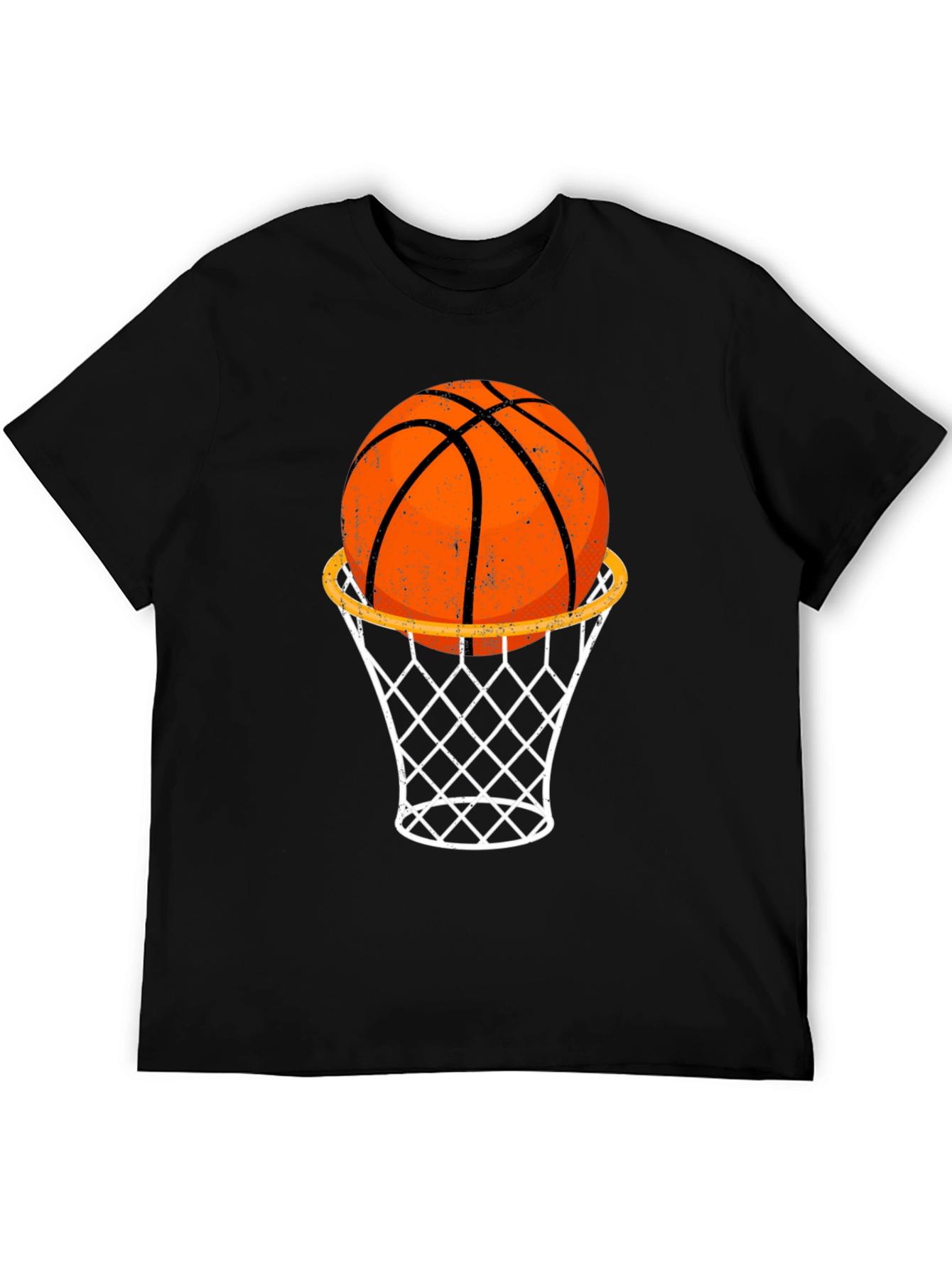 Basketball Hoop Graphic T-Shirt - Stylish & Comfortable