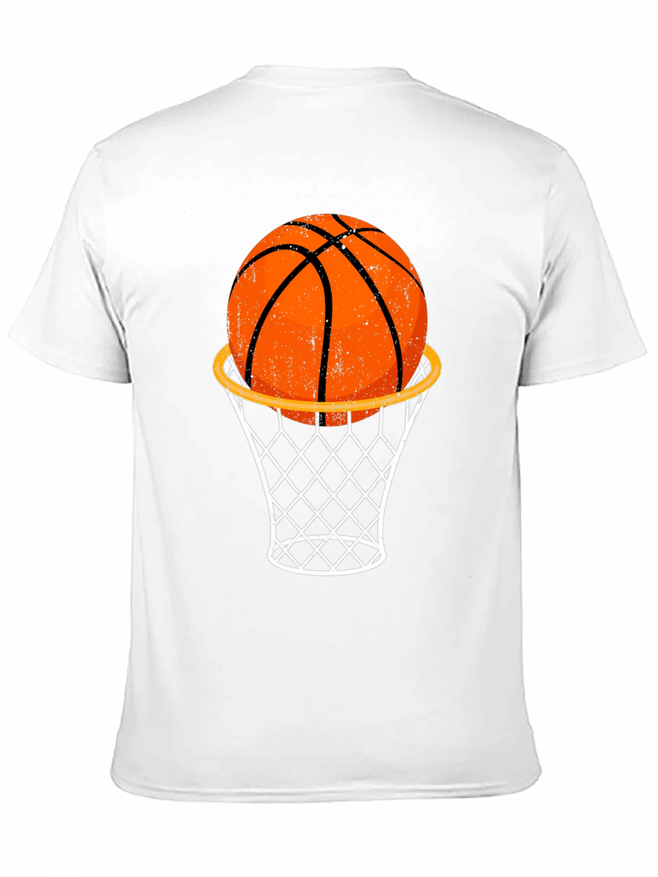 Basketball Hoop Graphic T-Shirt - Stylish & Comfortable