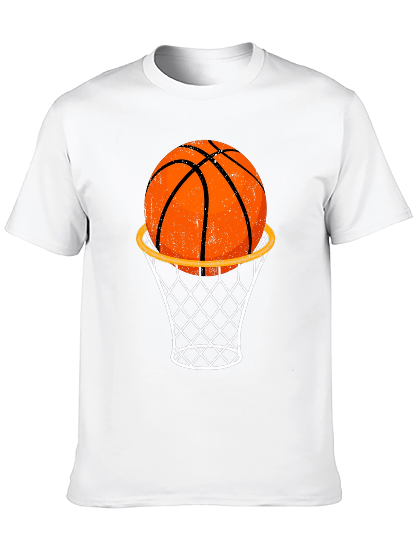 Basketball Hoop Graphic T-Shirt - Stylish & Comfortable