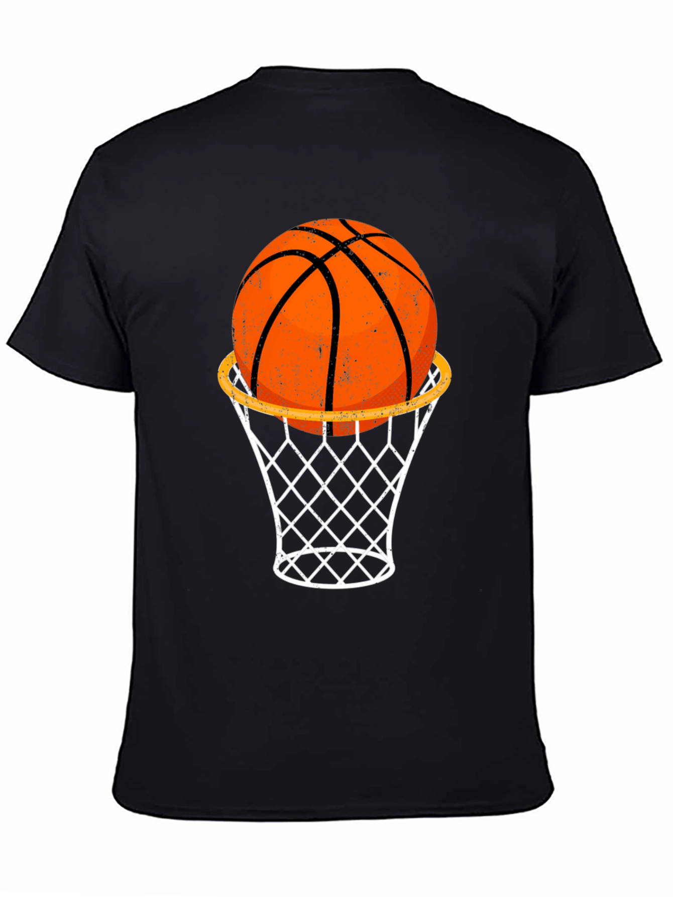Basketball Hoop Graphic T-Shirt - Stylish & Comfortable