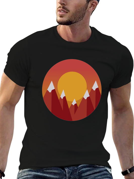 Mountains Graphic Tee - Adventure Awaits!