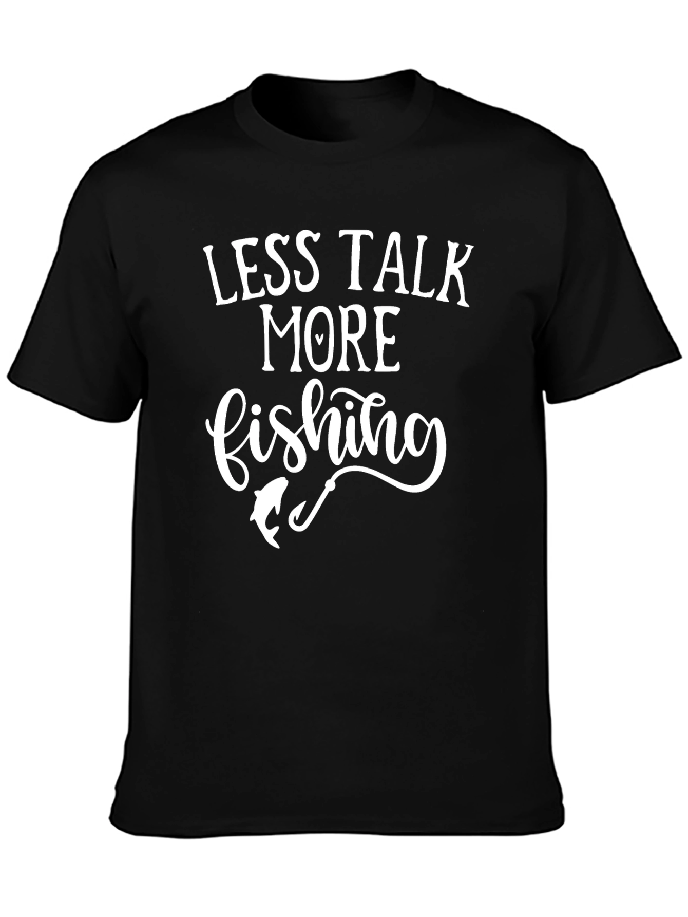 Less Talk More Fishing Graphic Tee