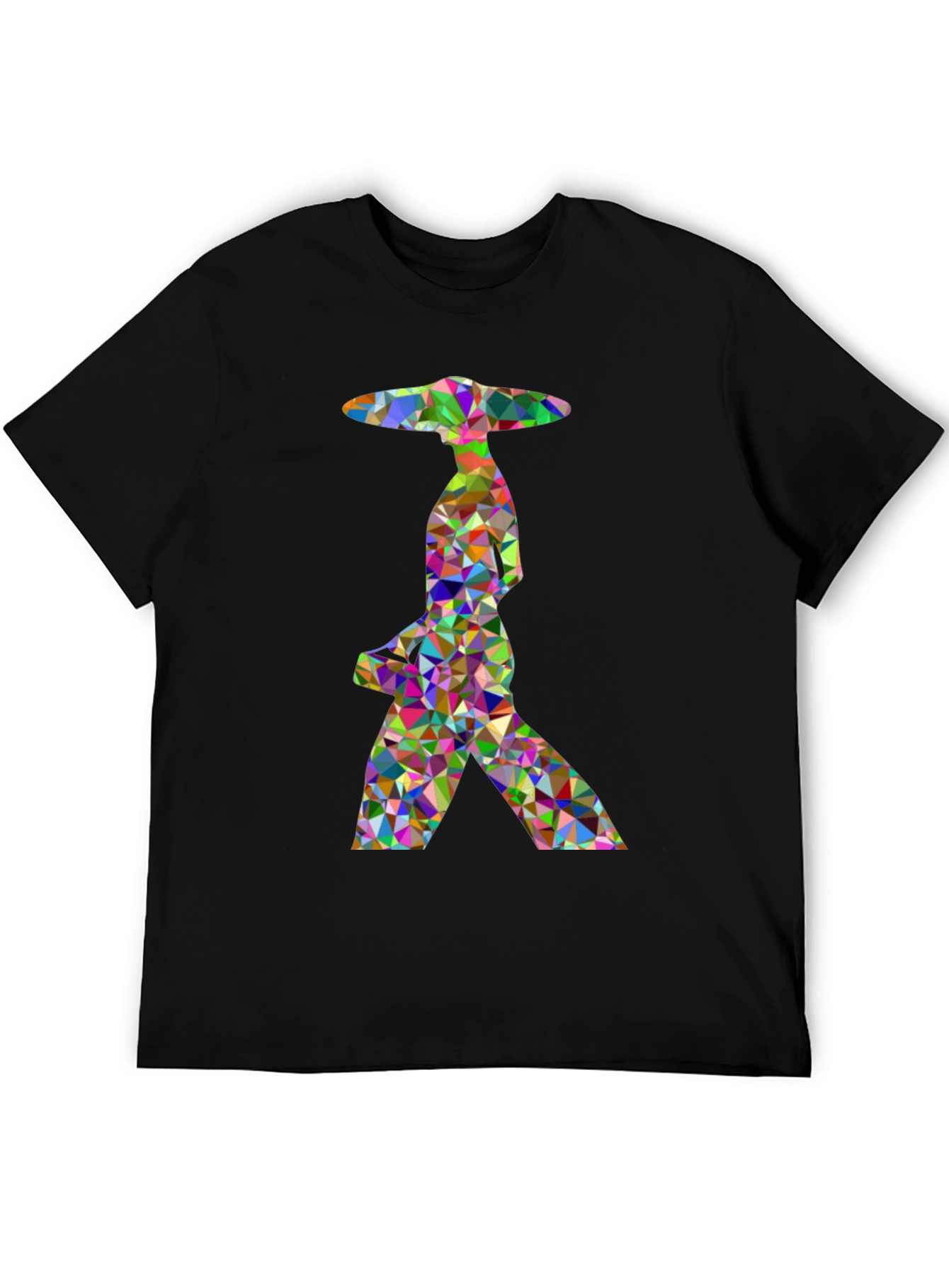 Abstract Geometric Polygon T-Shirt
