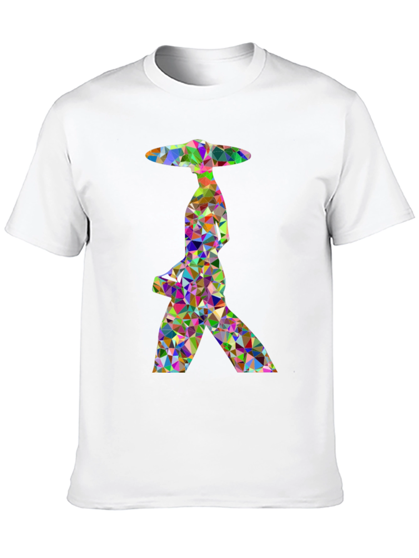 Abstract Geometric Polygon T-Shirt