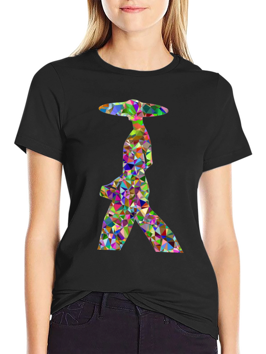 Abstract Geometric Polygon T-Shirt