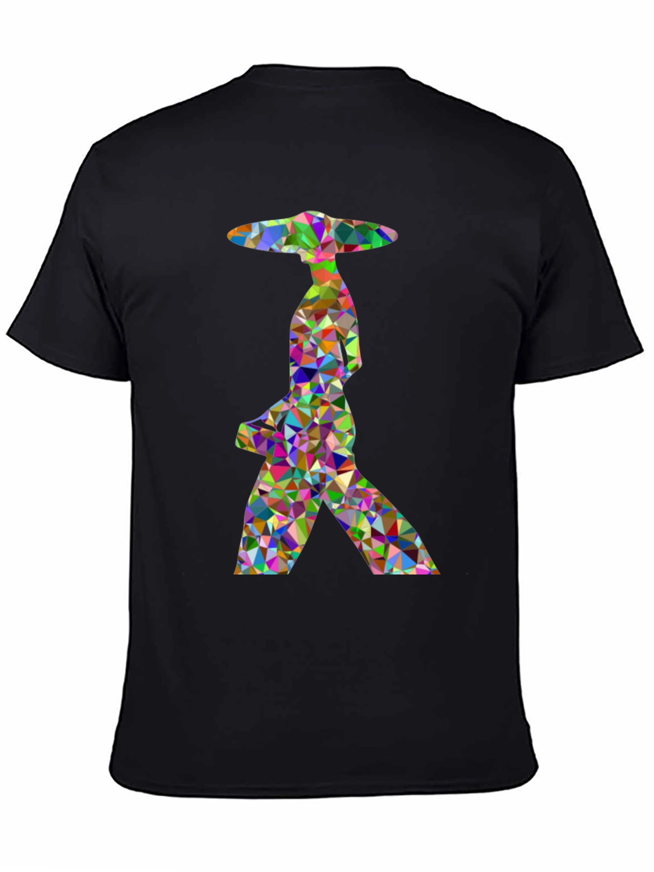 Abstract Geometric Polygon T-Shirt