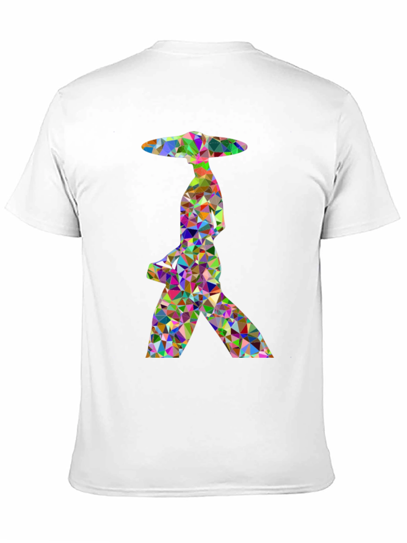 Abstract Geometric Polygon T-Shirt