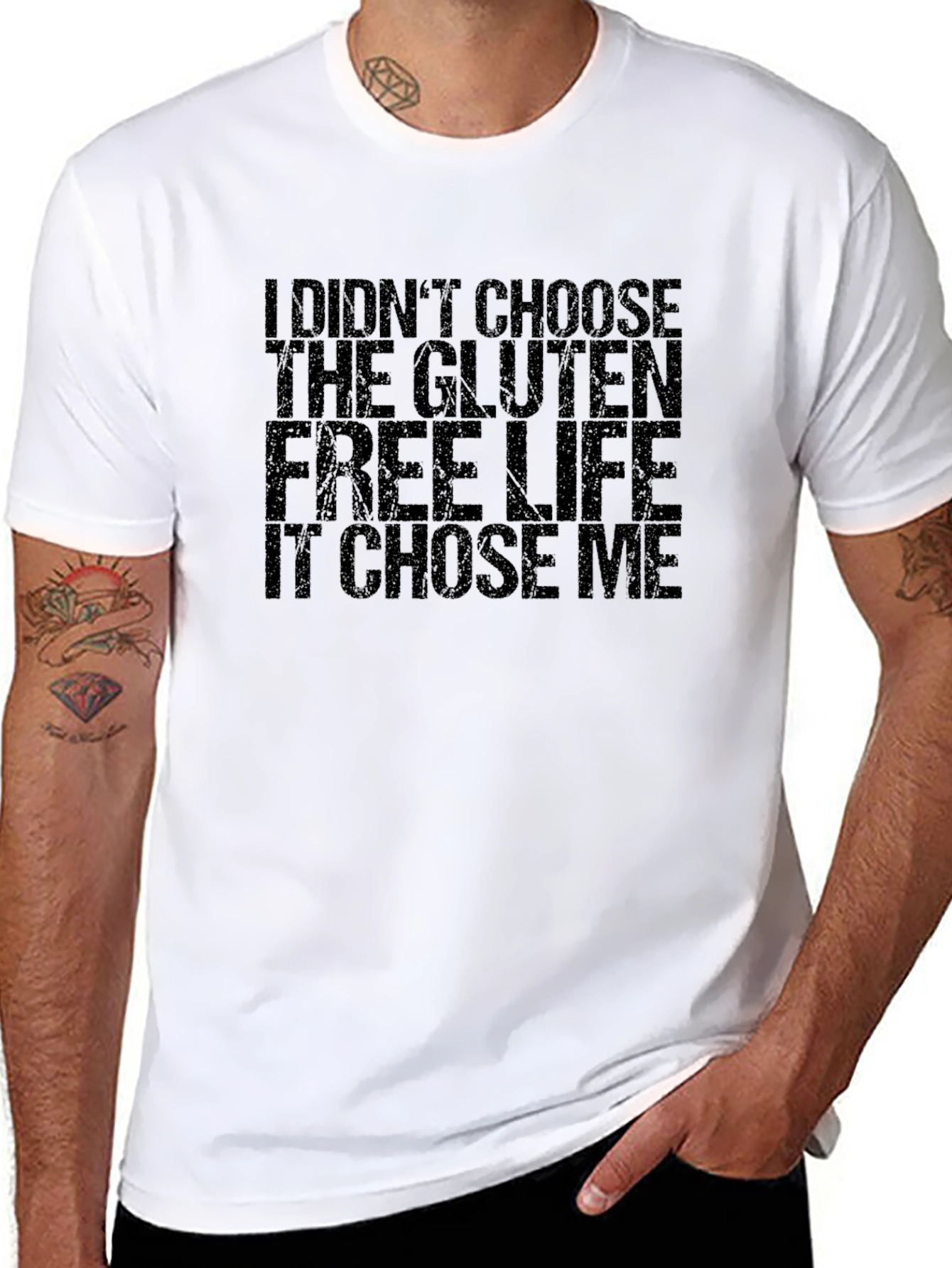Gluten-Free Life Black T-Shirt