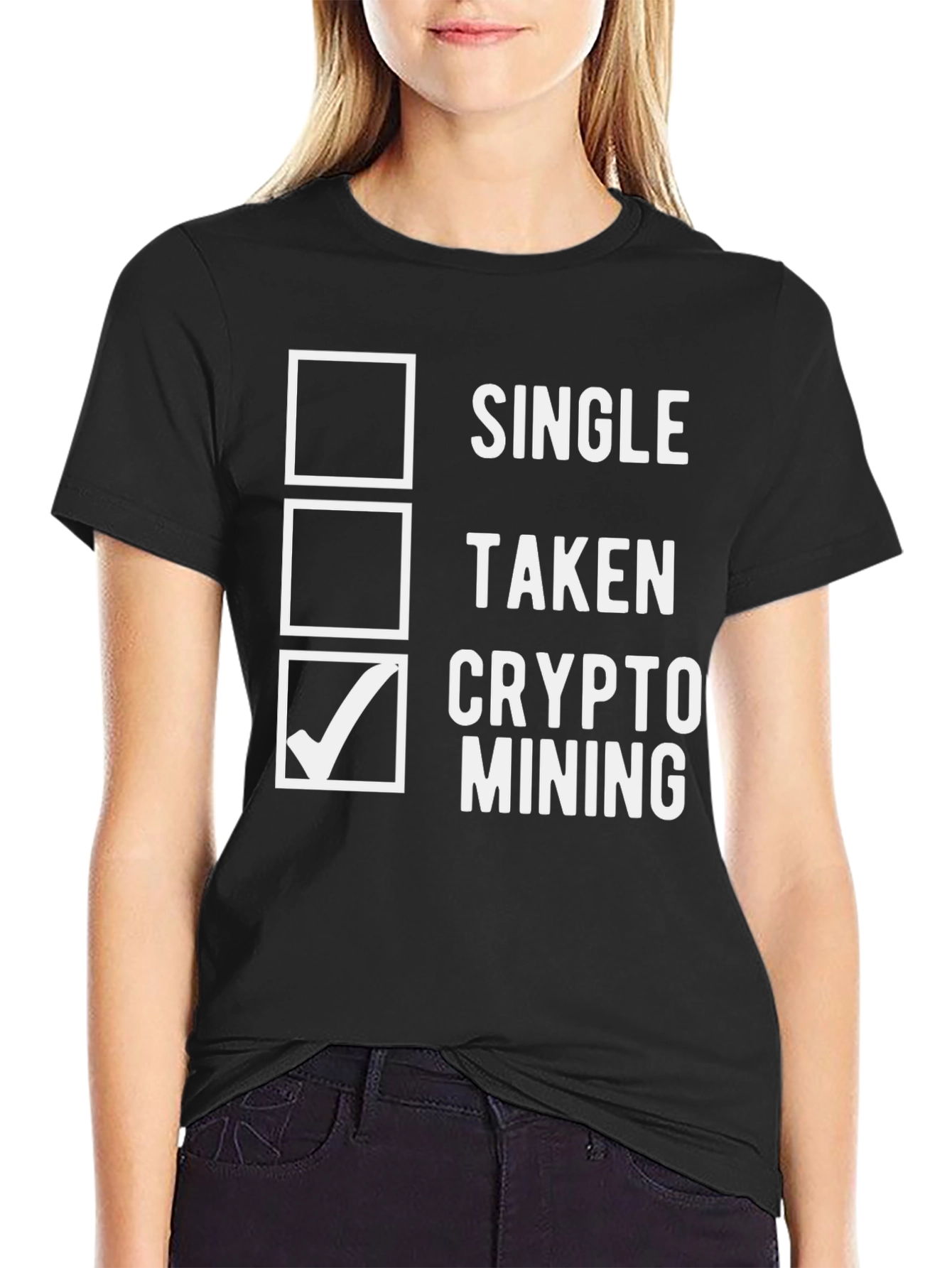 Crypto Mining T-Shirt - Single Taken Mining