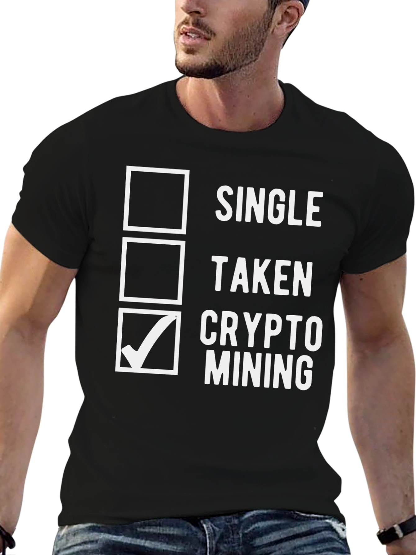 Crypto Mining T-Shirt - Single Taken Mining