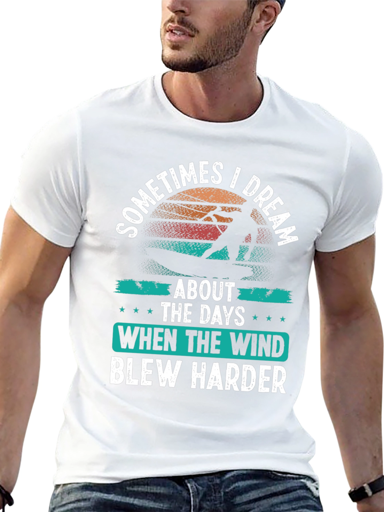 Sometimes I Dream Tee - Windsurfer