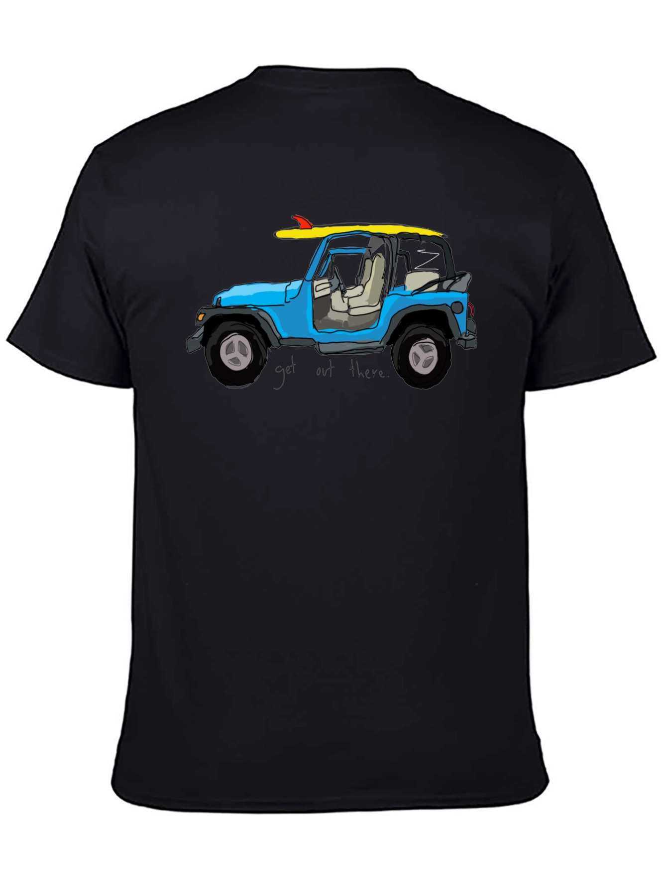 Jeep Surfboard T-Shirt - Get Out There