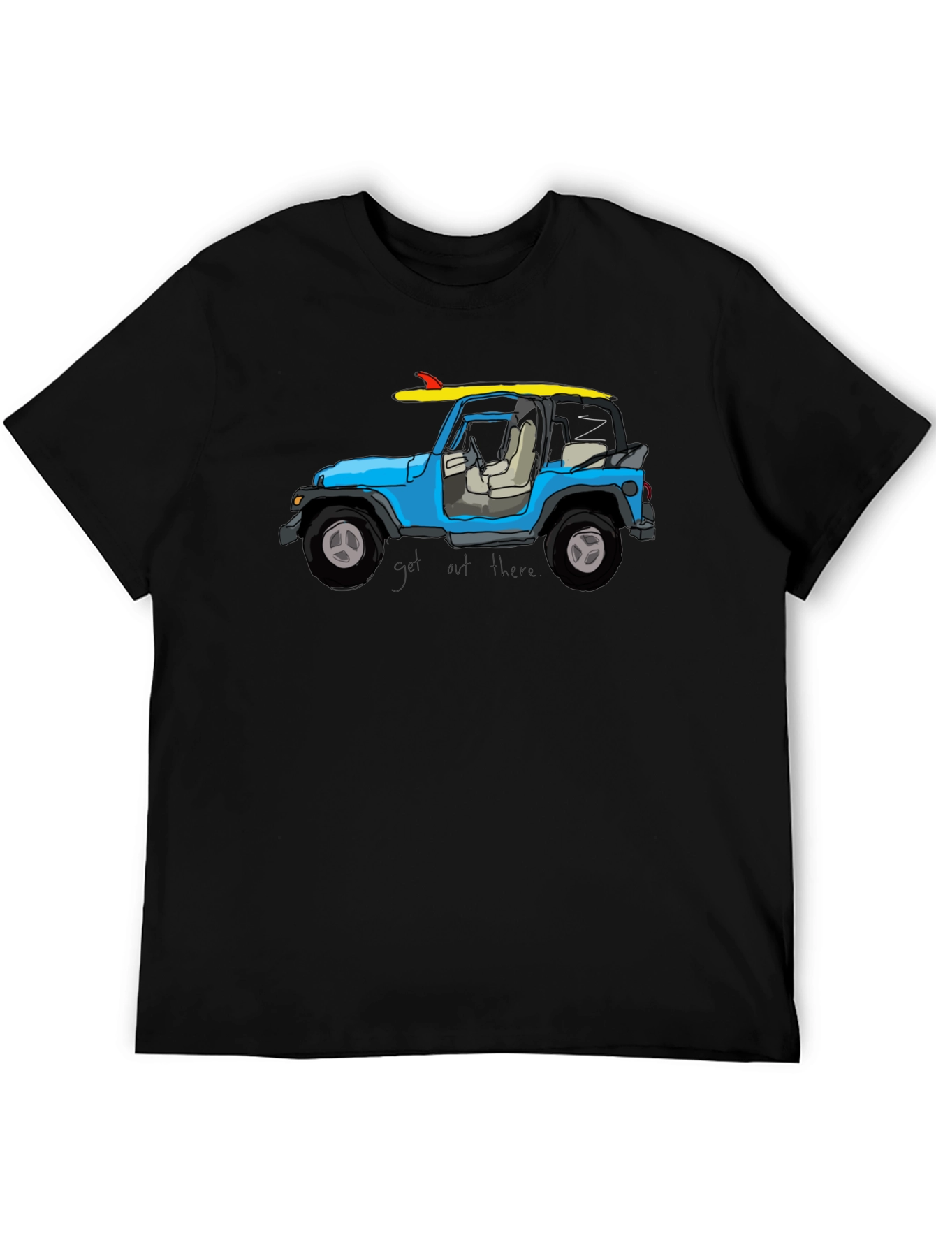 Jeep Surfboard T-Shirt - Get Out There