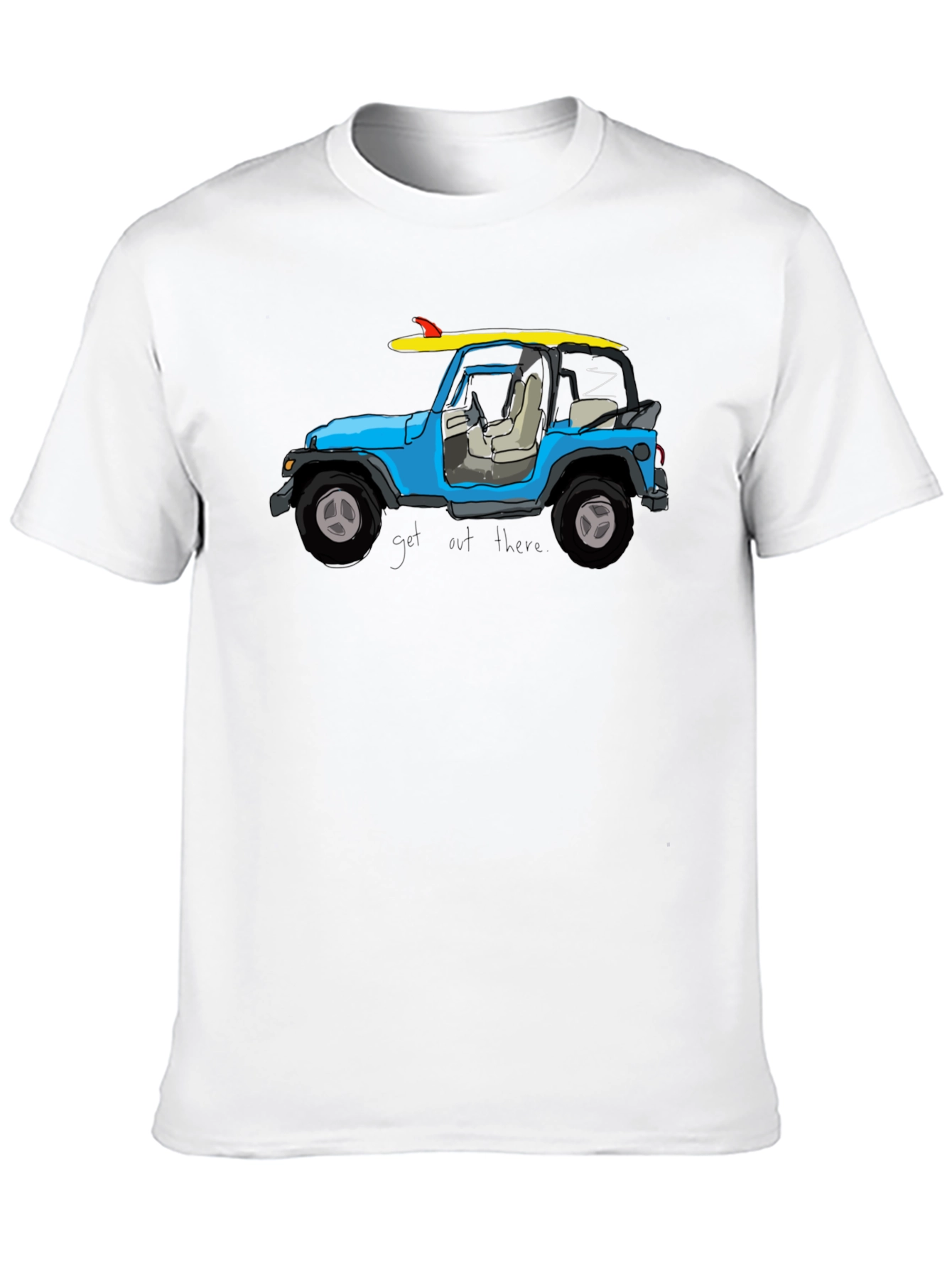 Jeep Surfboard T-Shirt - Get Out There
