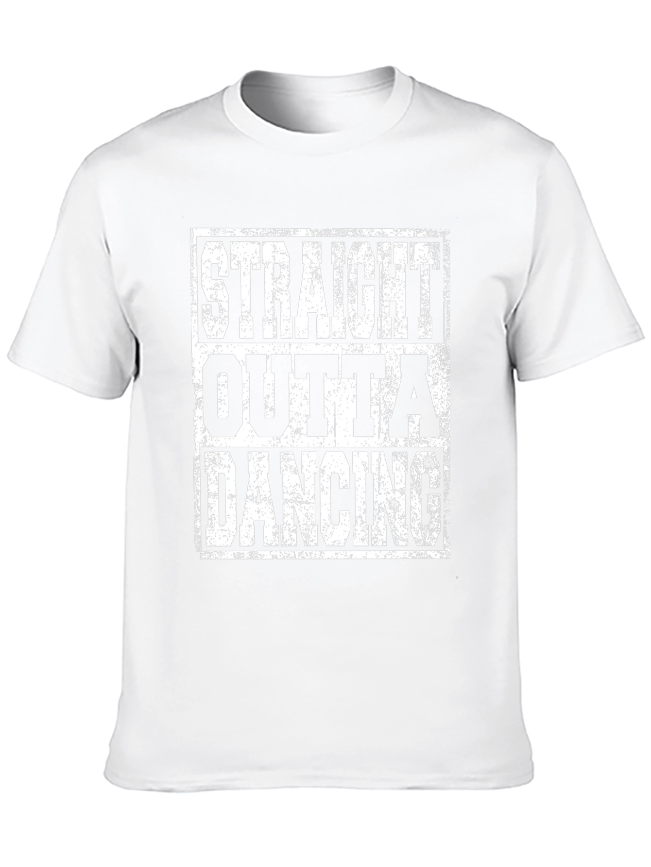 Straight Outta Dancing Black Graphic Tee