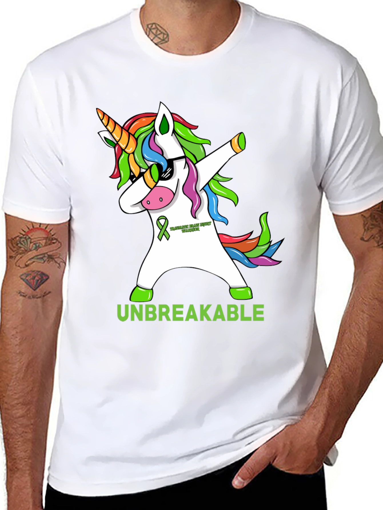 Unbreakable Brain Injury Awareness T-Shirt