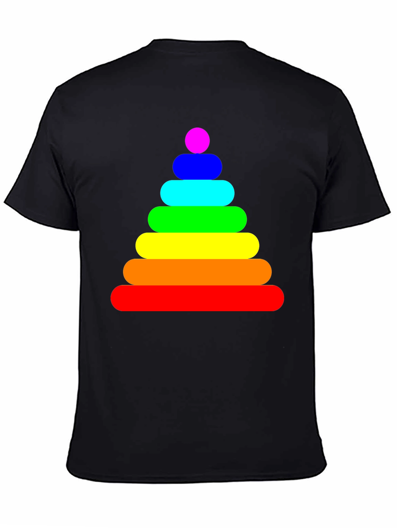 Rainbow Stacking Toy Graphic Tee