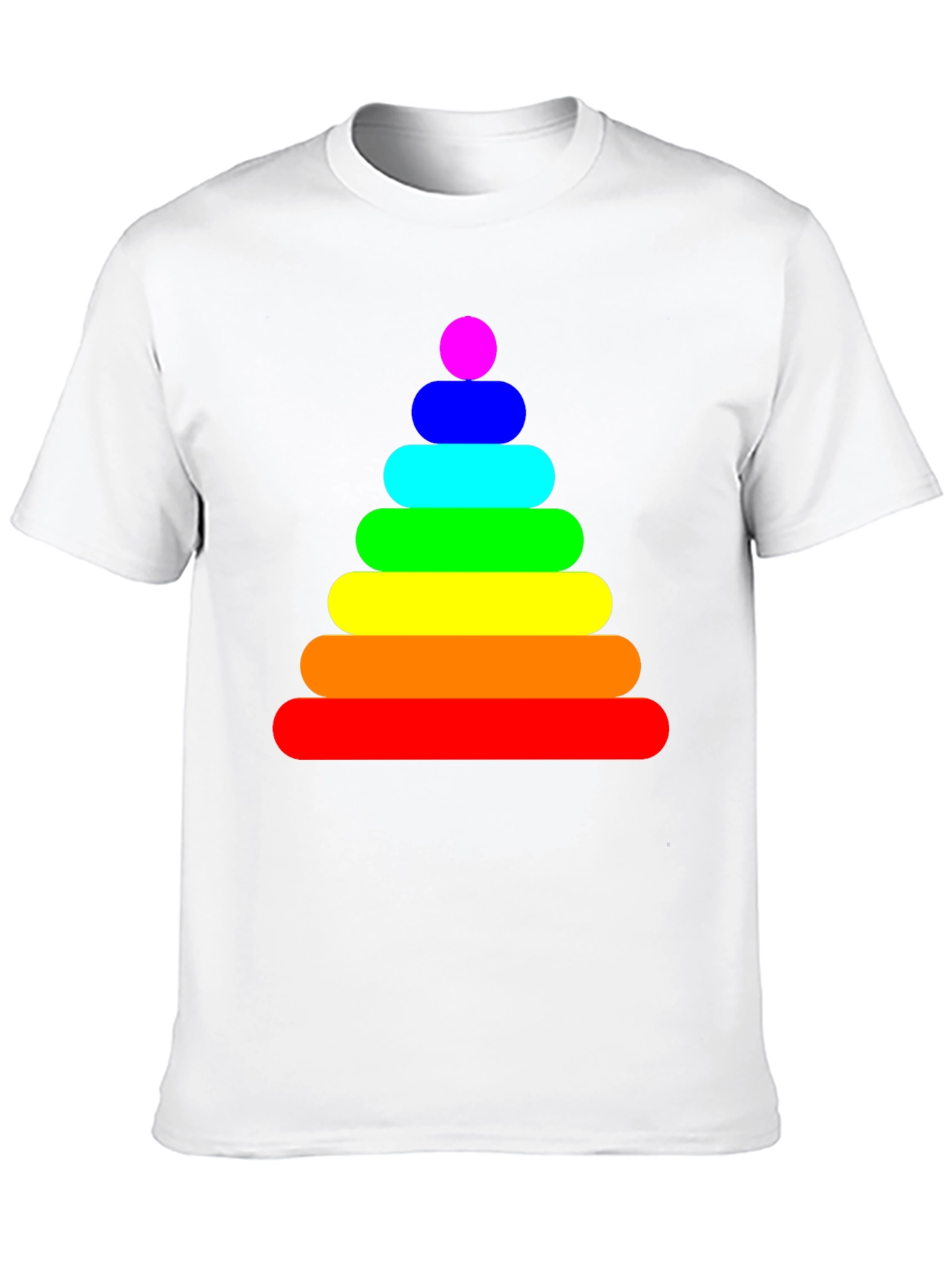 Rainbow Stacking Toy Graphic Tee