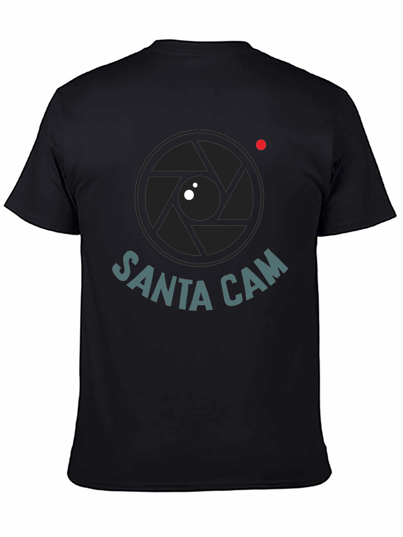 Santa Cam T-Shirt - Holiday Surveillance