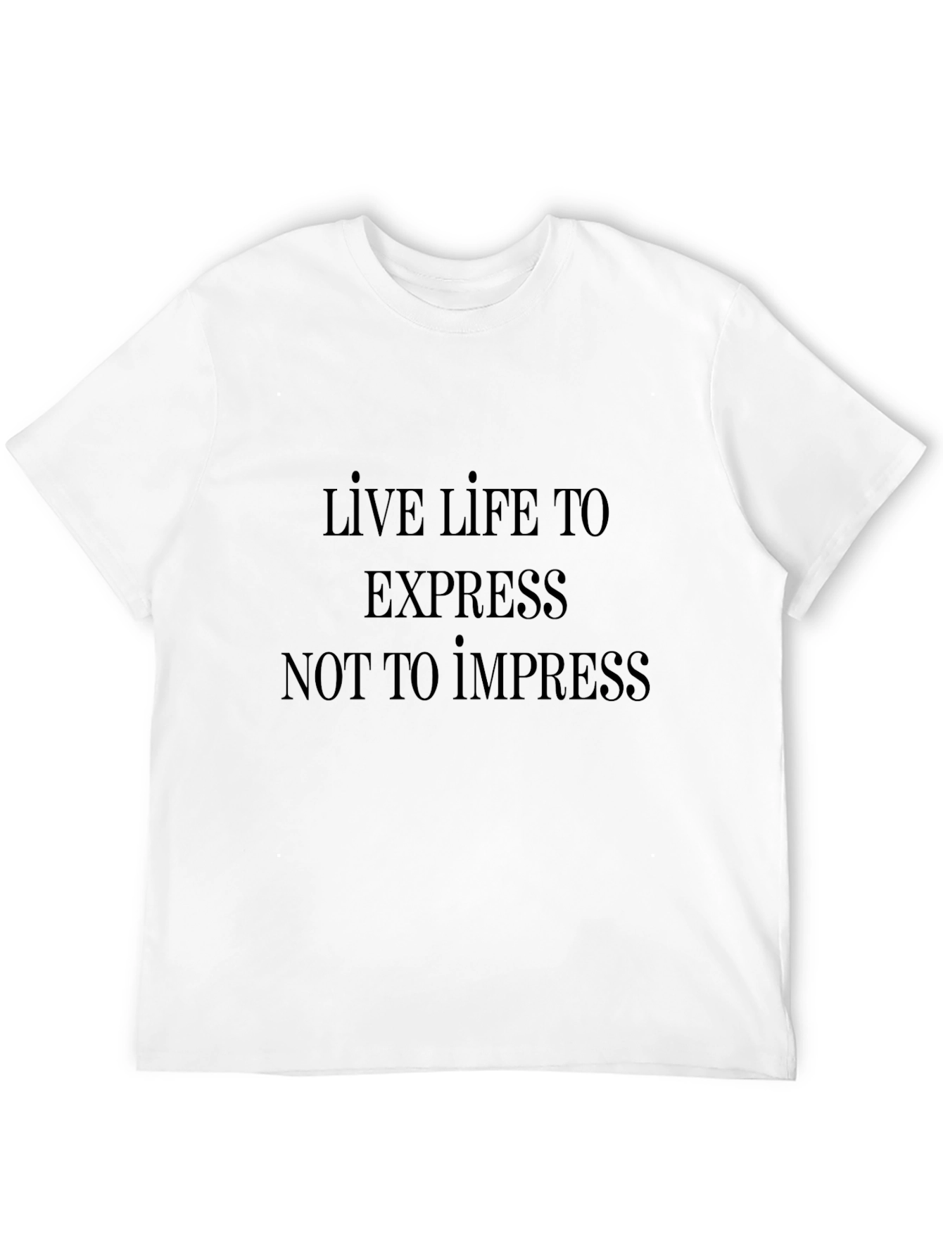 Express Yourself Black Tee