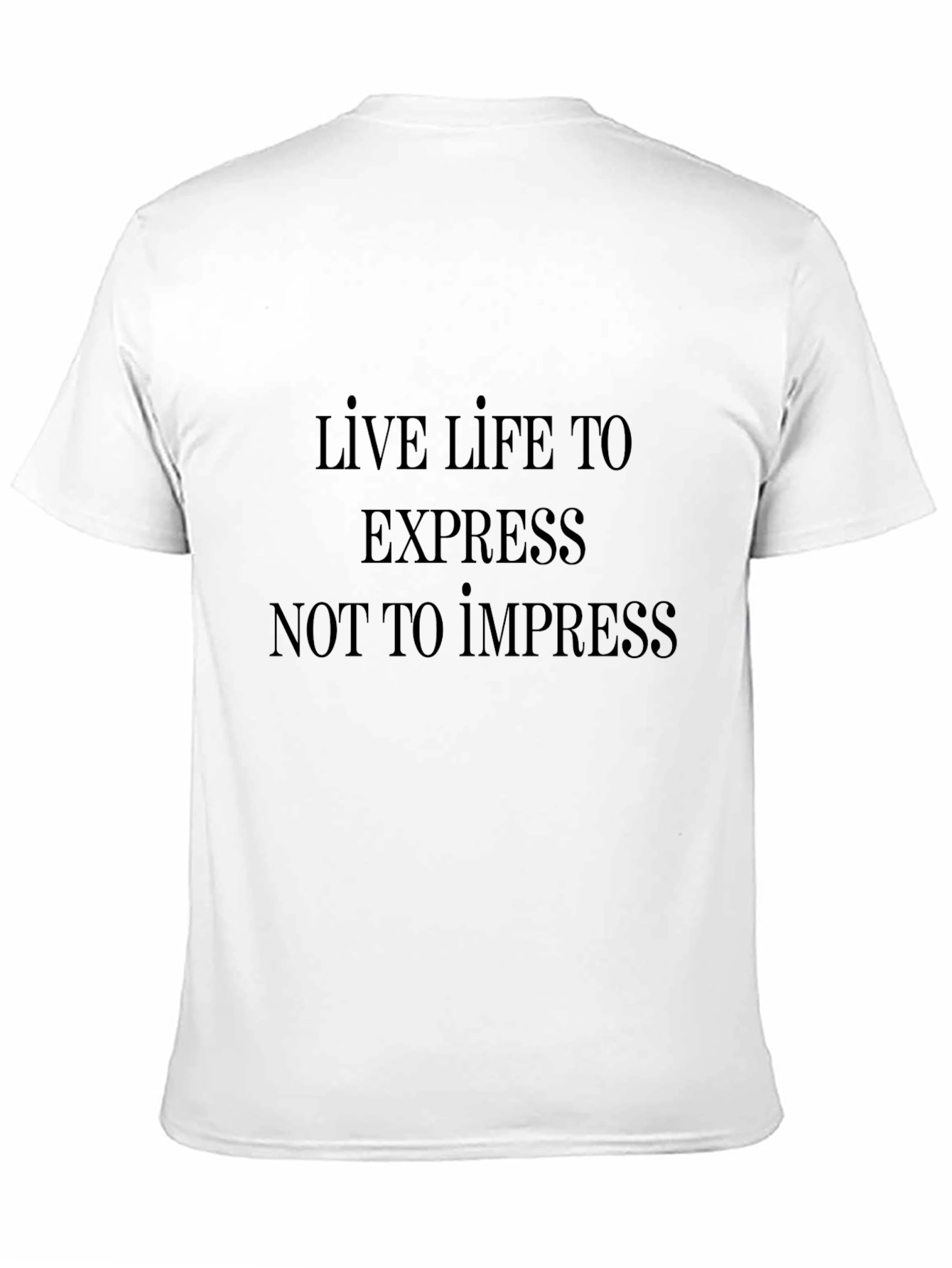 Express Yourself Black Tee