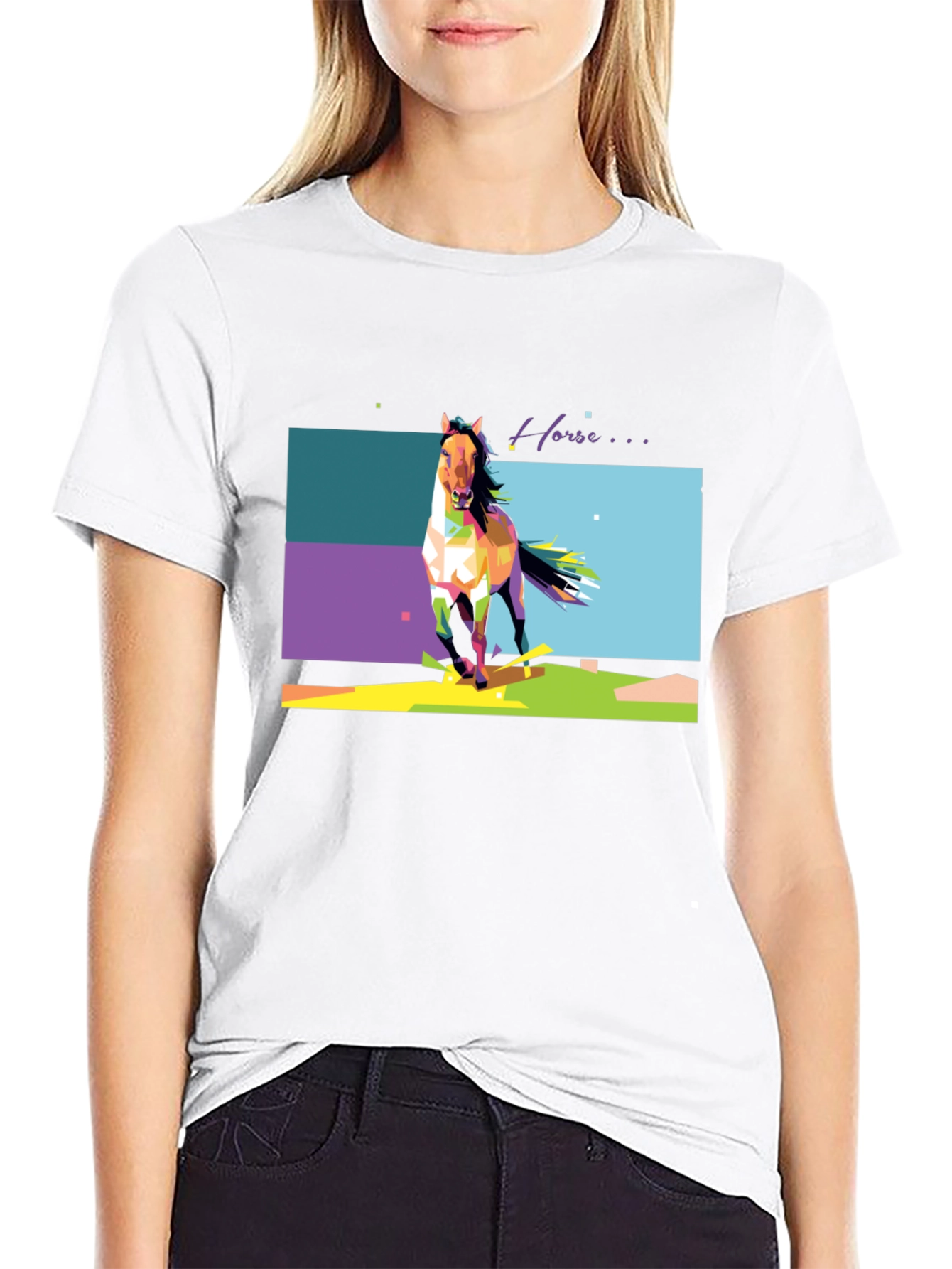 Horse Graphic Tee - Stylish Unisex Shirt