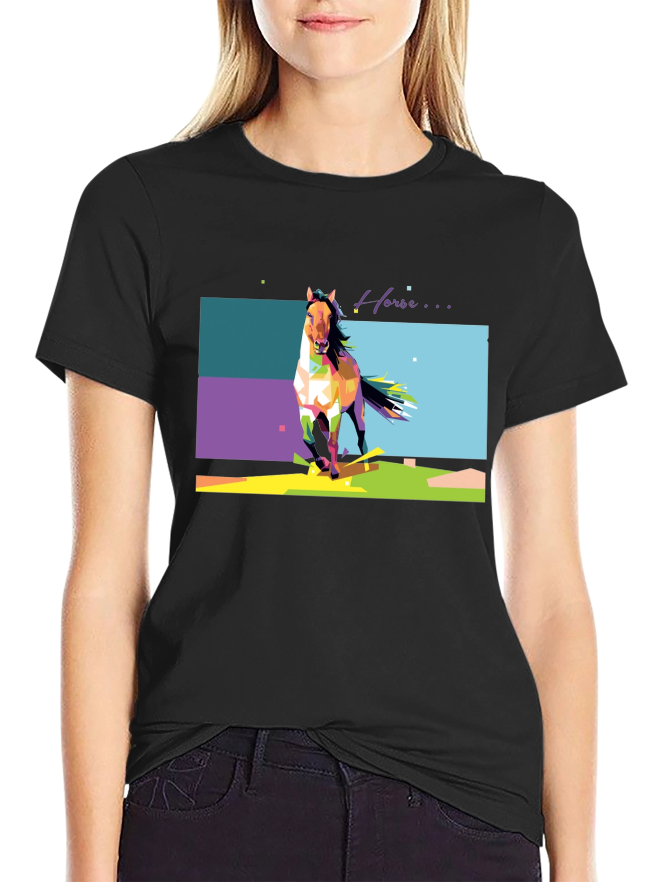 Horse Graphic Tee - Stylish Unisex Shirt