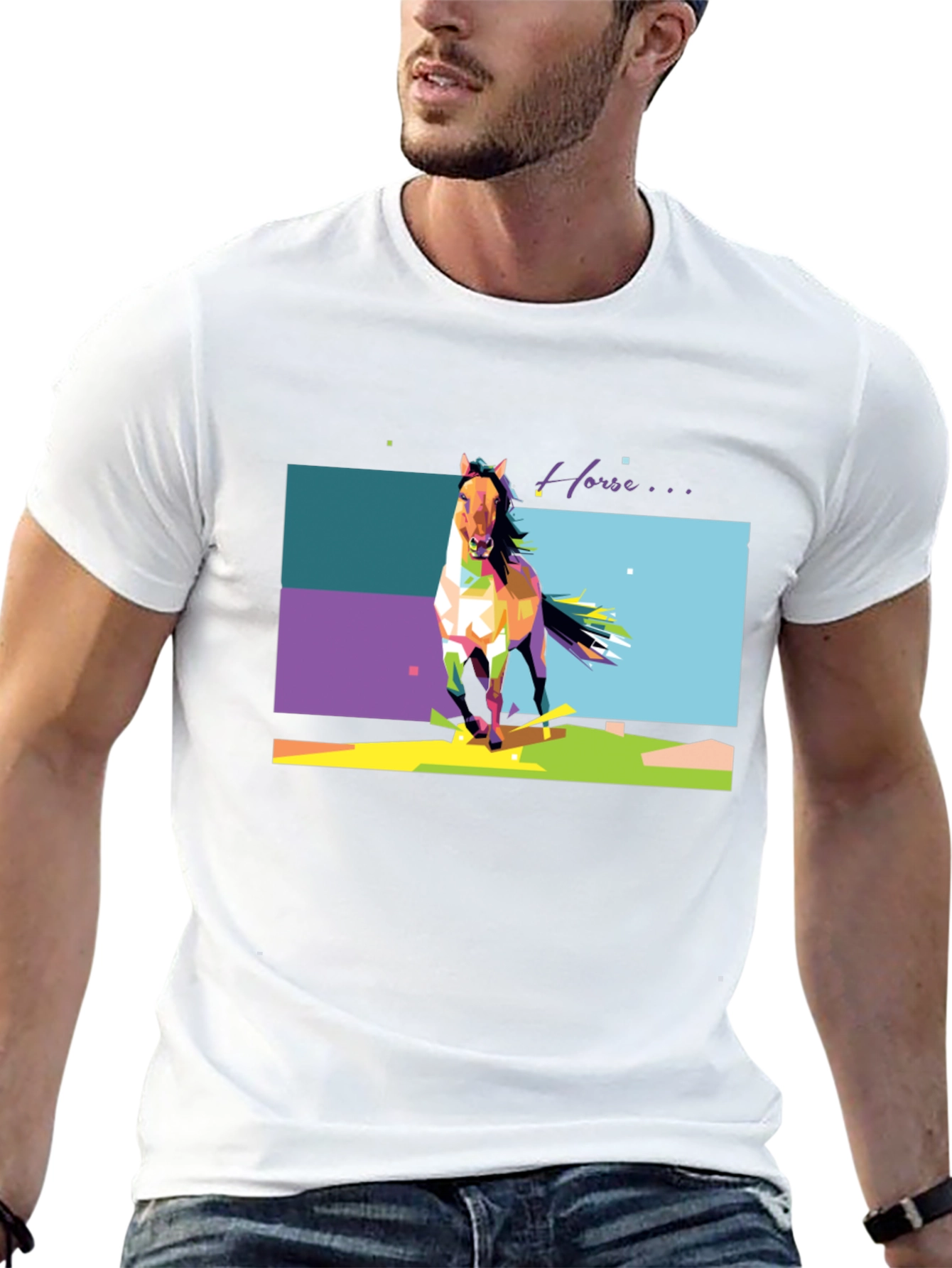 Horse Graphic Tee - Stylish Unisex Shirt