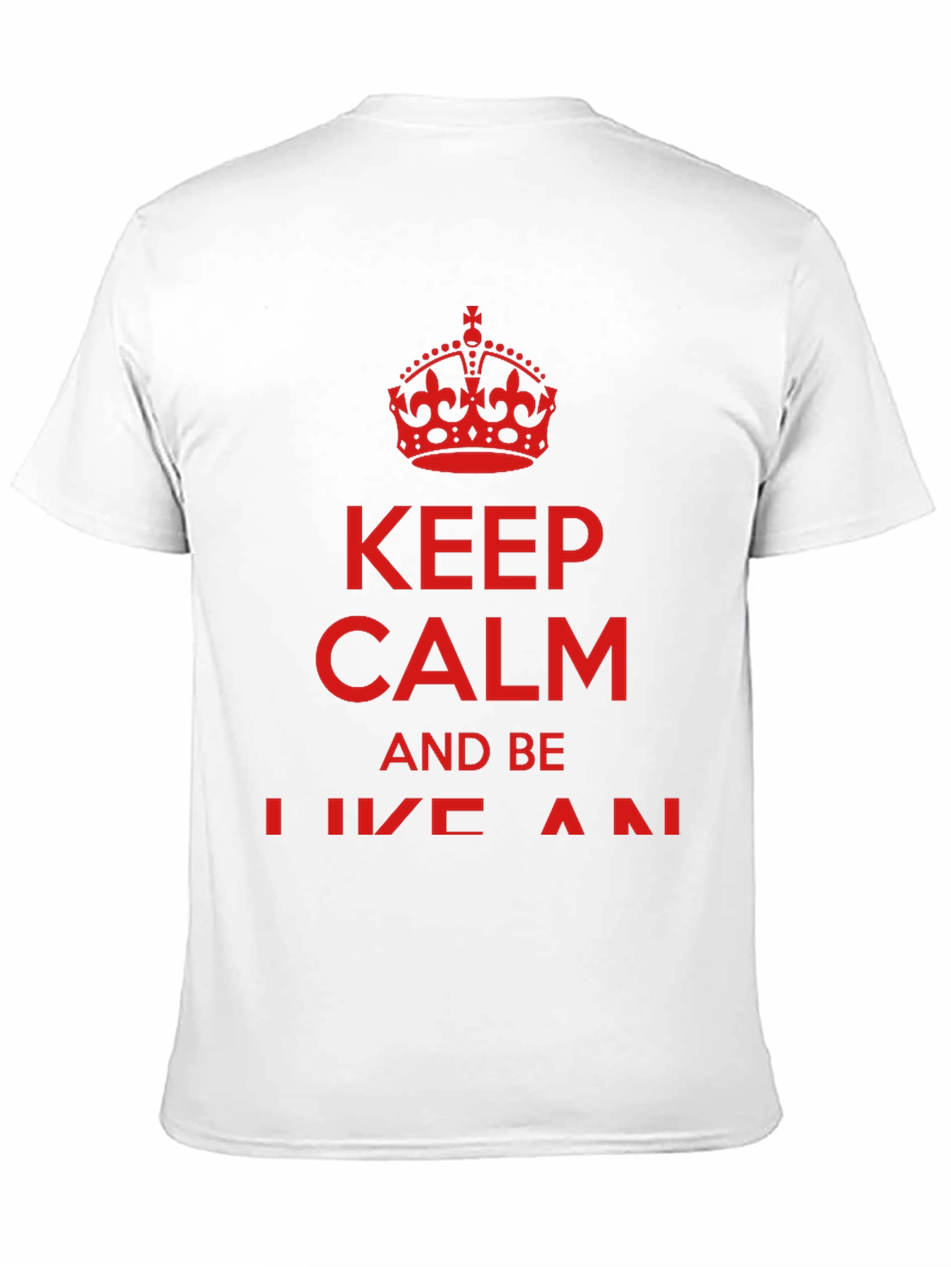 Keep Calm Crown Graphic T-Shirt