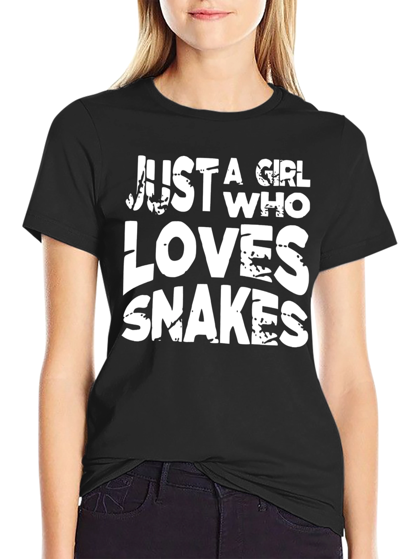 Just A Girl Who Loves Snakes T-Shirt