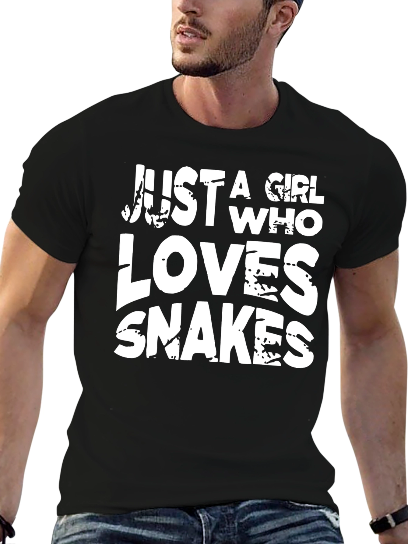 Just A Girl Who Loves Snakes T-Shirt