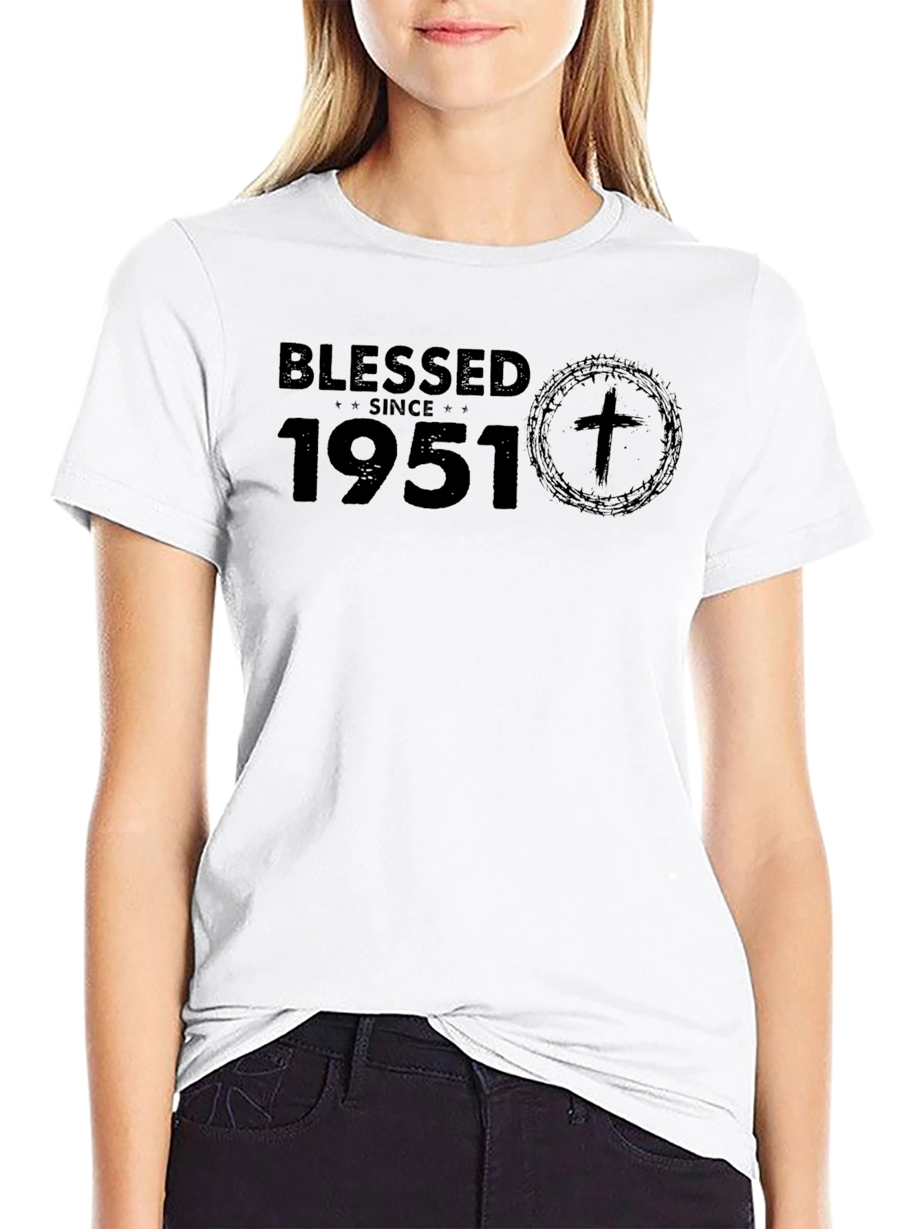 Blessed Since 1951 Graphic Tee