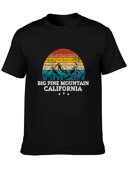 Big Pine Mountain Retro Graphic Tee