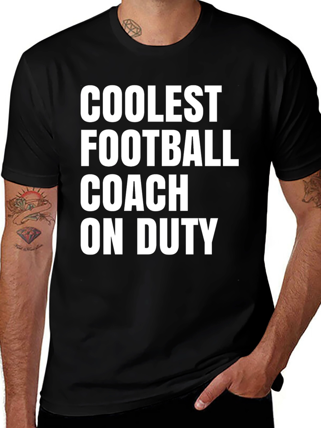 Coolest Football Coach On Duty T-Shirt
