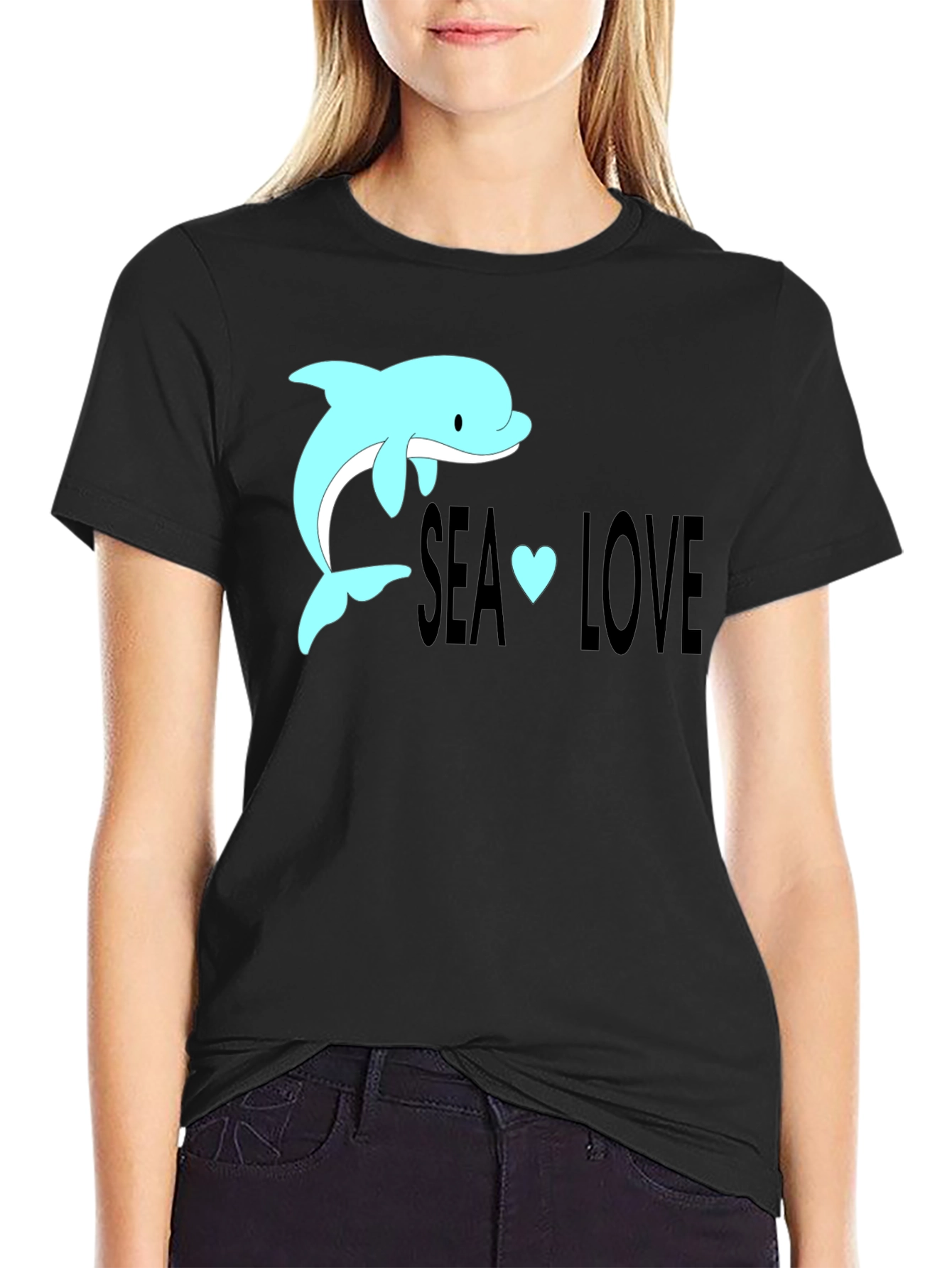 Sea Love Dolphin T-Shirt