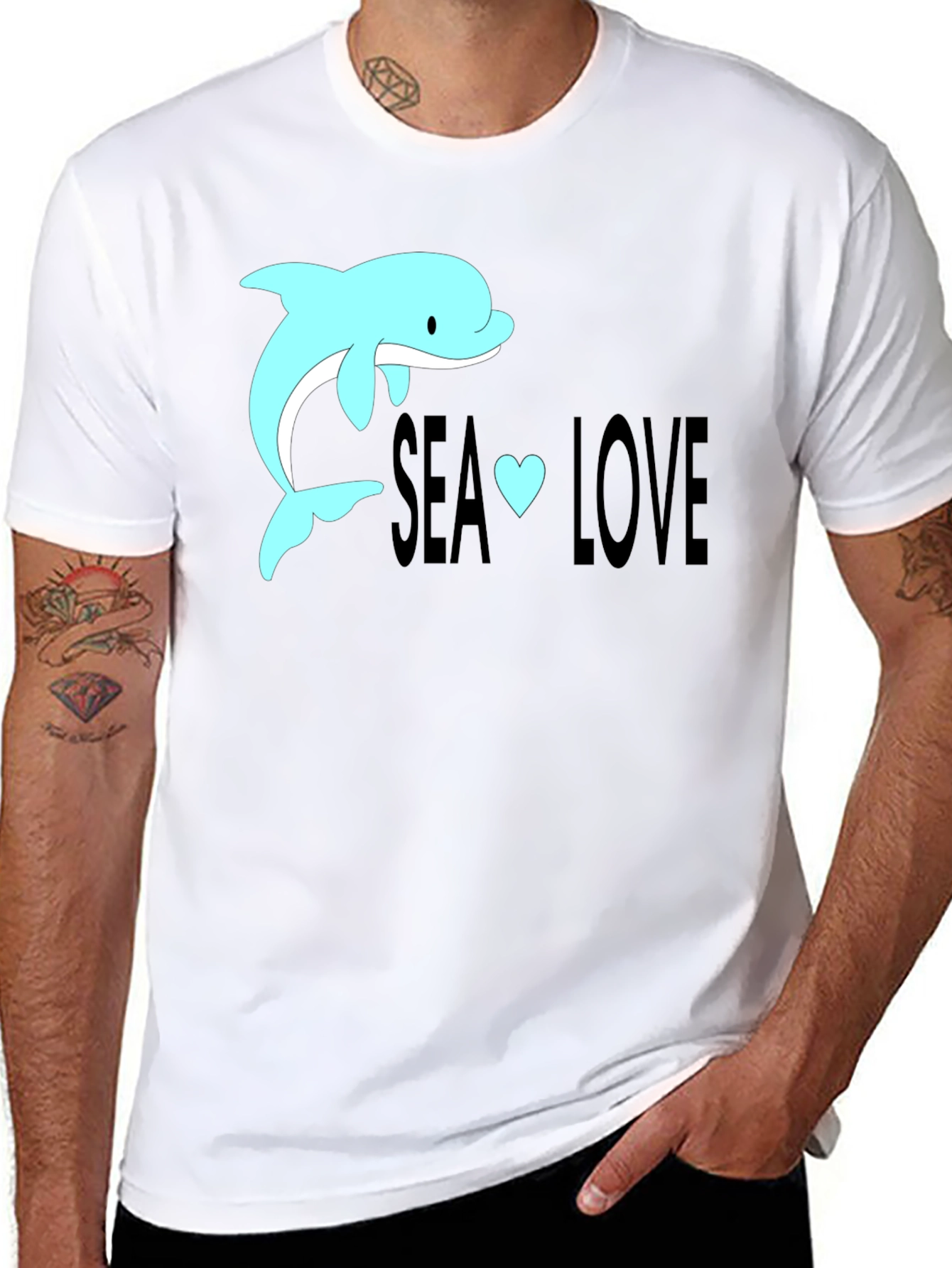 Sea Love Dolphin T-Shirt