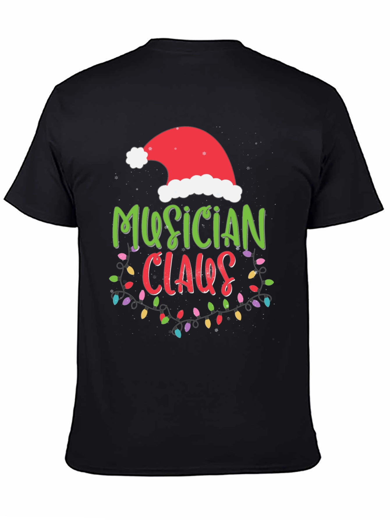 Musician Claus Christmas T-Shirt