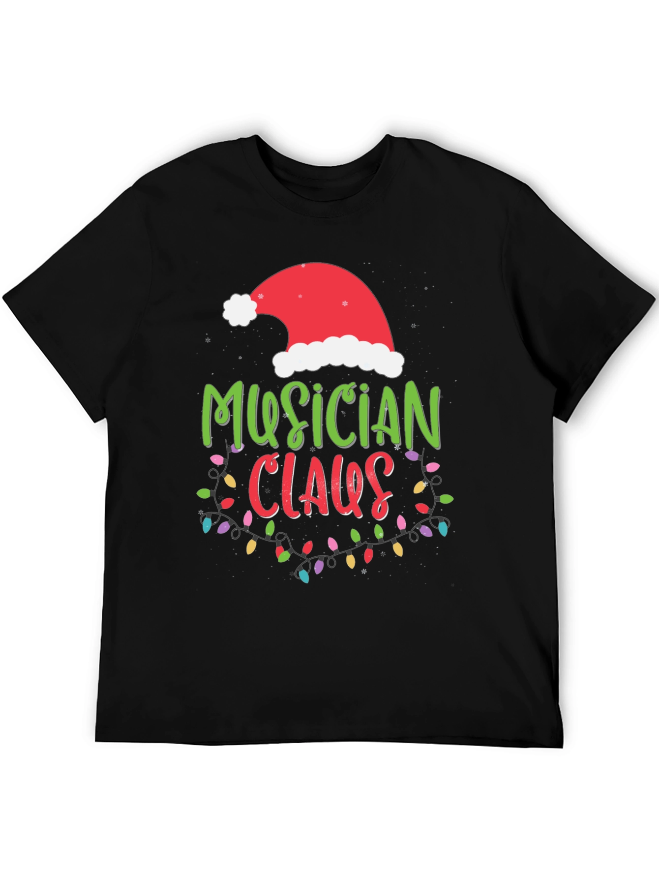 Musician Claus Christmas T-Shirt