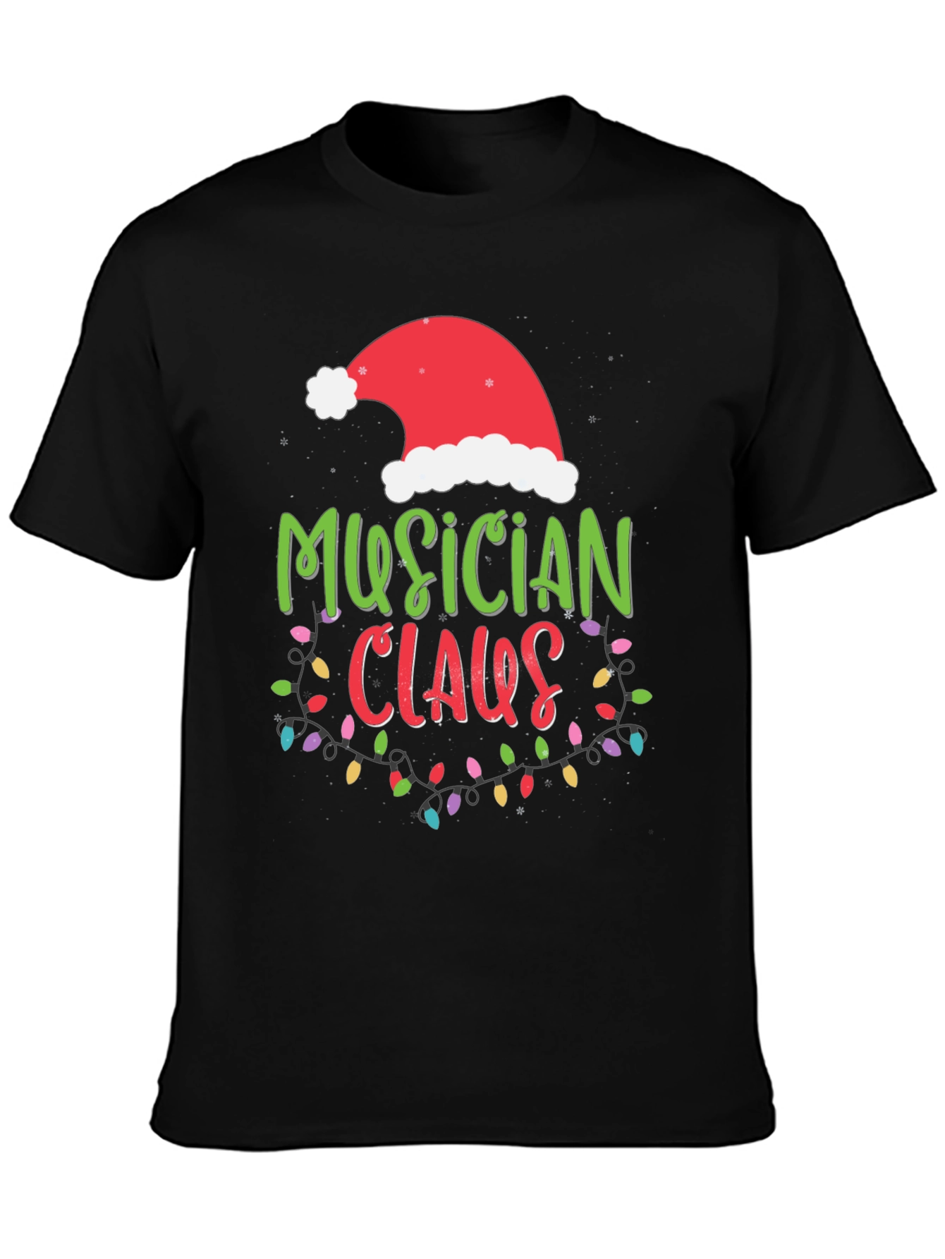 Musician Claus Christmas T-Shirt