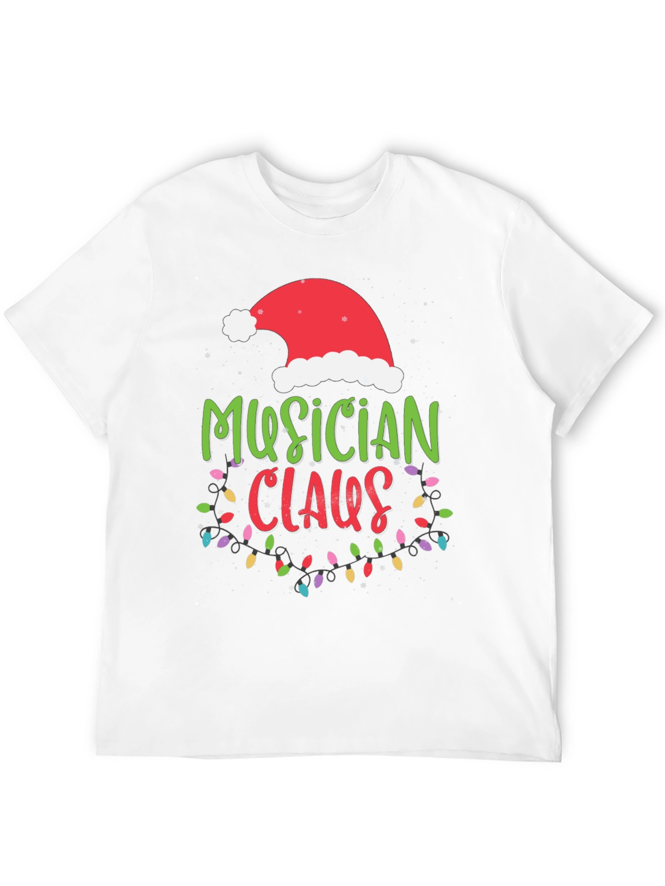 Musician Claus Christmas T-Shirt