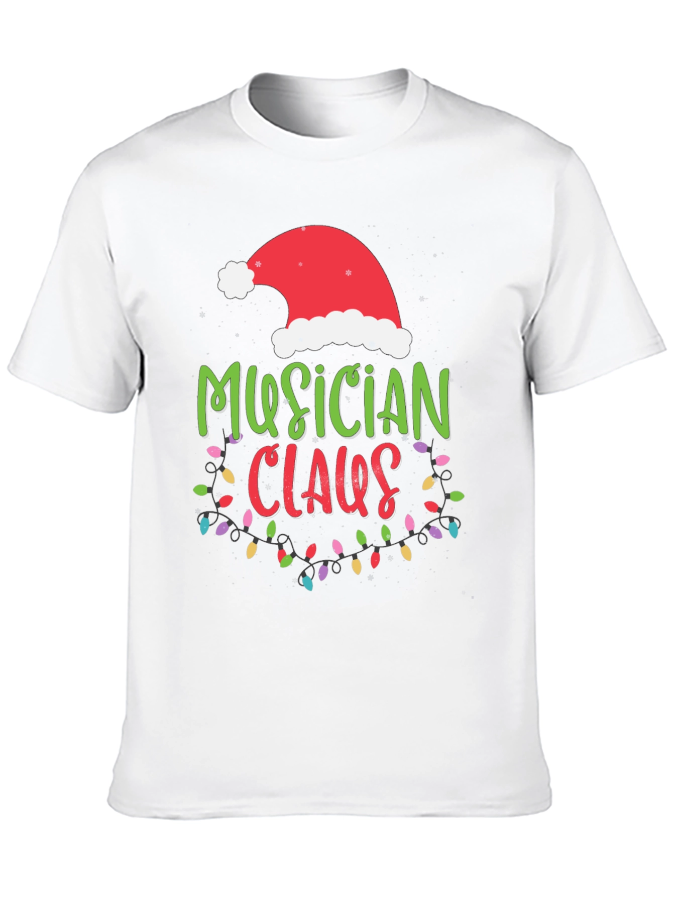Musician Claus Christmas T-Shirt