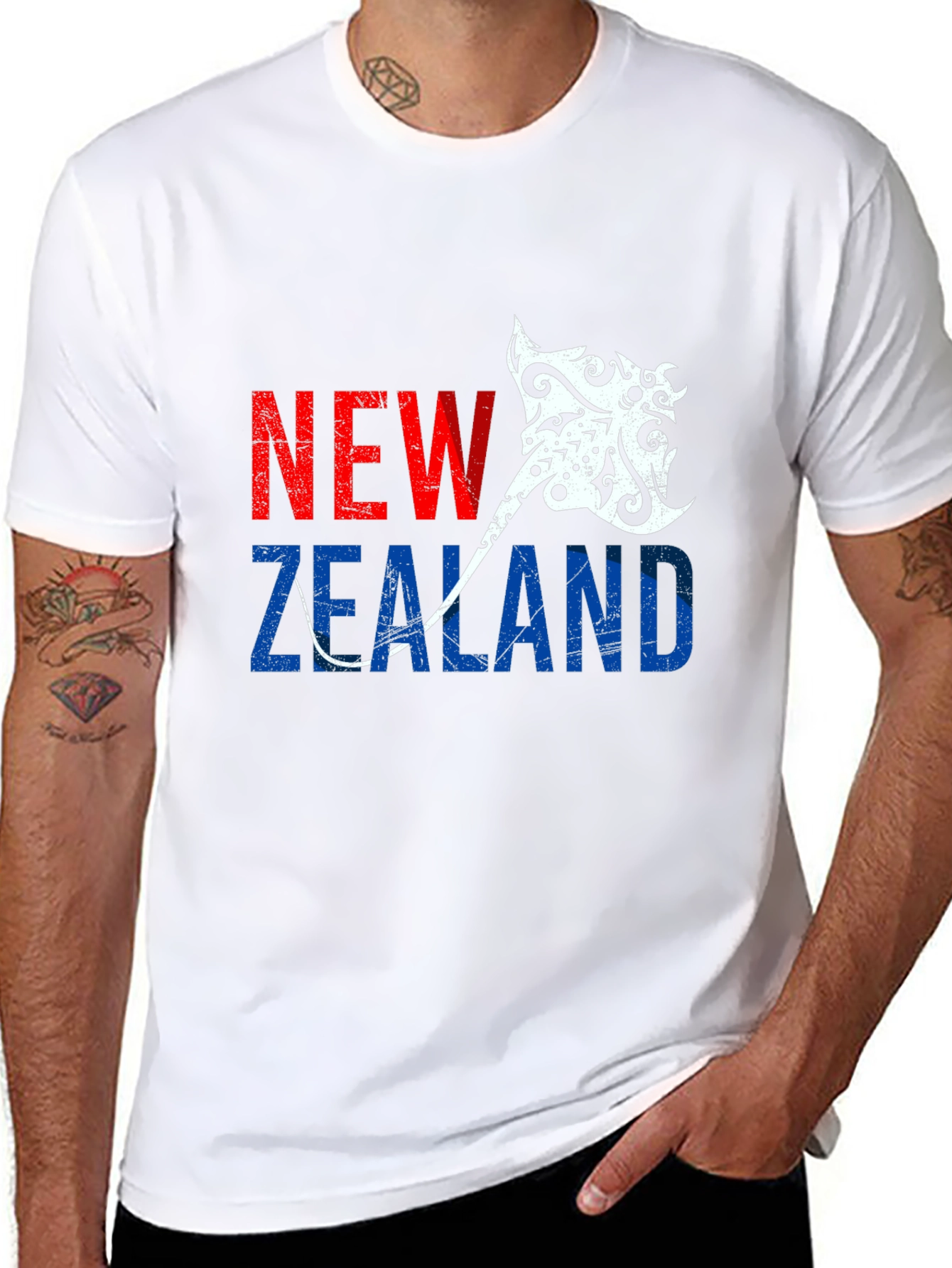New Zealand Stingray Graphic T-Shirt