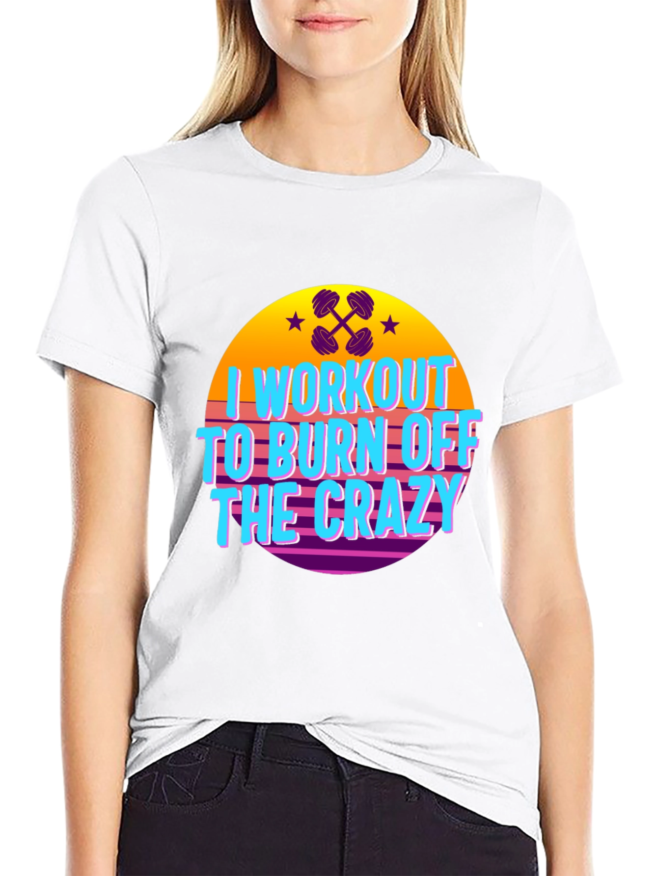 Workout to Burn Off The Crazy Graphic Tee