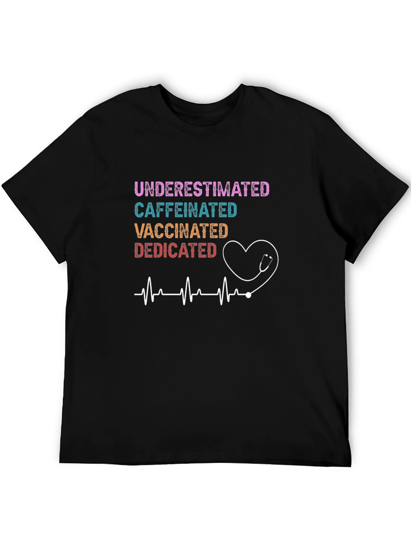 Underestimated Nurse Graphic Tee